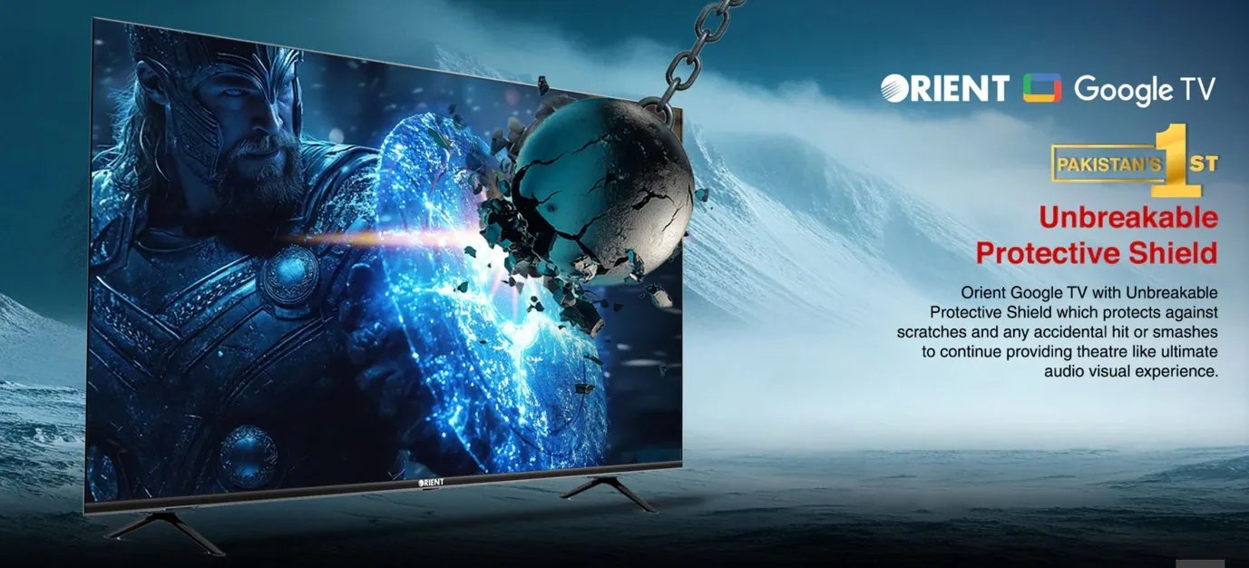 Orient unbreakable Google licensed LED TV
